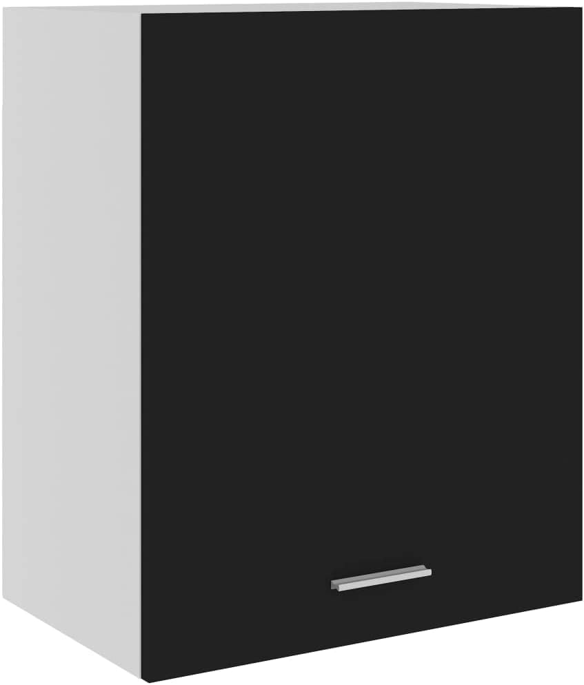 vidaXL Armoire à Micro-Ondes Placard Armoire de Rangement Meubles de Cuisine avec 4 Etagères Intérieur Maison Gris Béton 60x57x207 cm Aggloméré