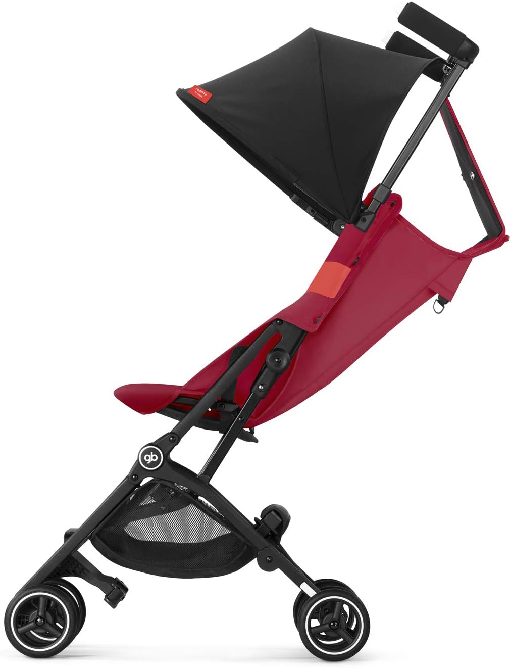 gb Gold Poussette Pockit+ All Terrain, Ultra-compacte, De 6 mois jusqu'à 22 kg (4 ans env.), Velvet Black