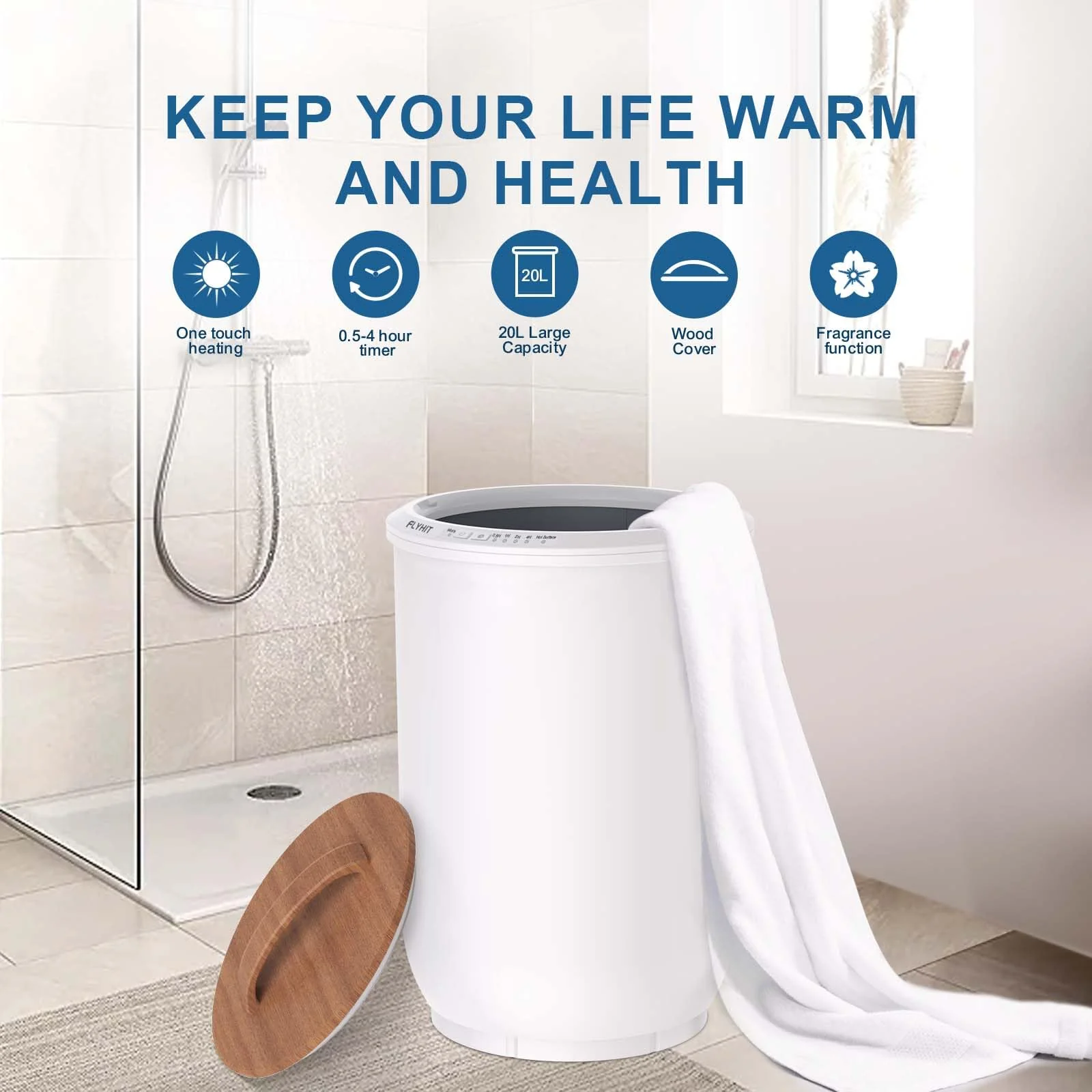 FLYHIT Luxury Towel Warmers for Bathroom