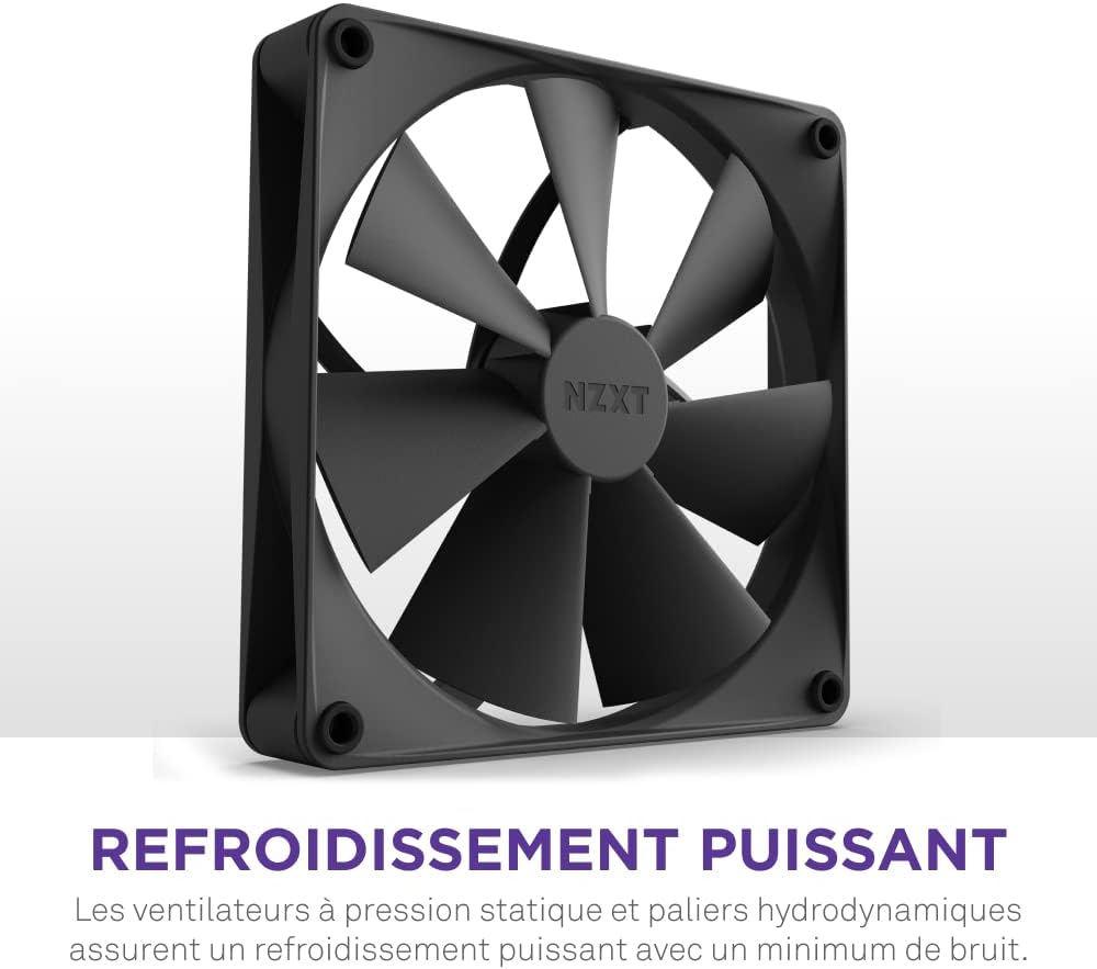 NZXT Kraken Elite 280 RGB - Refroidisseur de liquide CPU AIO - Radiateur 280mm - Ventilateur F280 RGB - IPS LCD 2,72 personnalisable - Turbine Pump - LGA 1700 1200 115X 1851 / AM5 AM4 - Noir