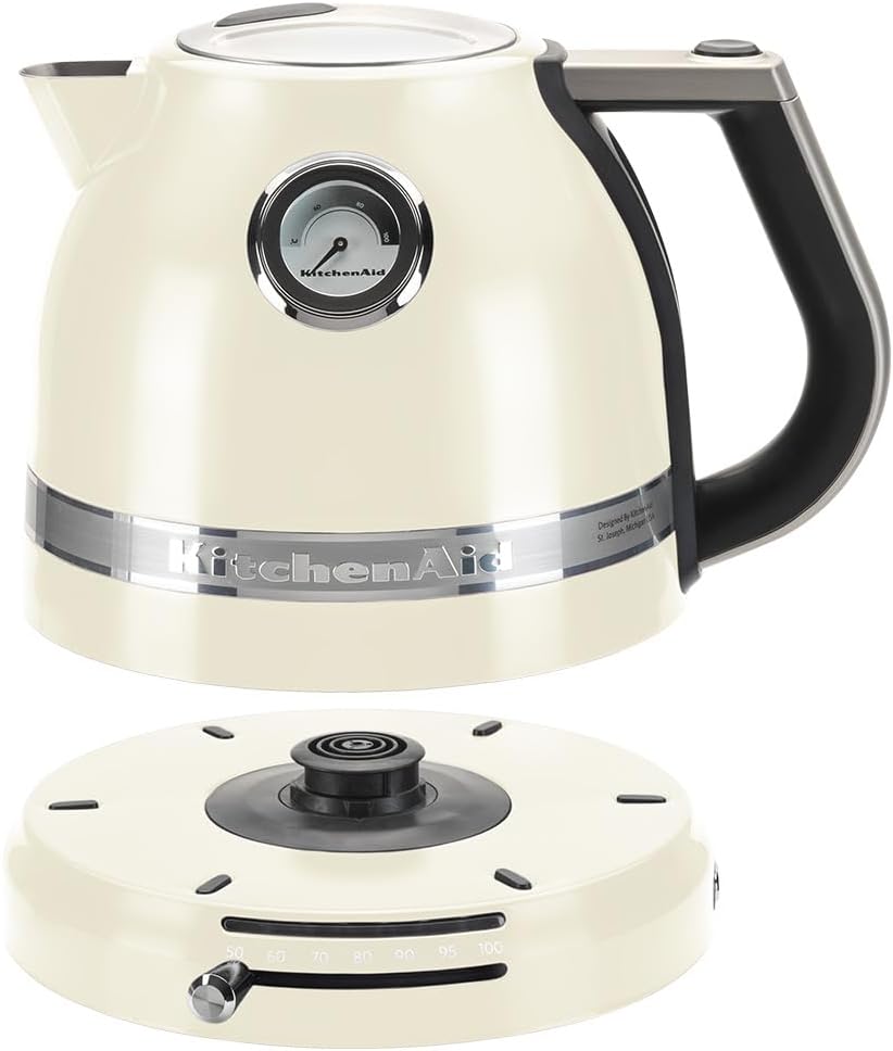 KitchenAid Artisan Bouilloire Électrique | Température Réglable | Bleu encre 1,5 L