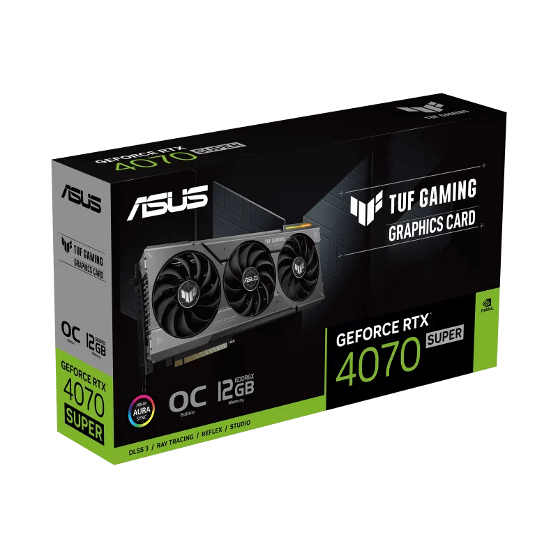 Asus TUF Gaming GeForce® RTX 4070 Super O12G GDDR6X