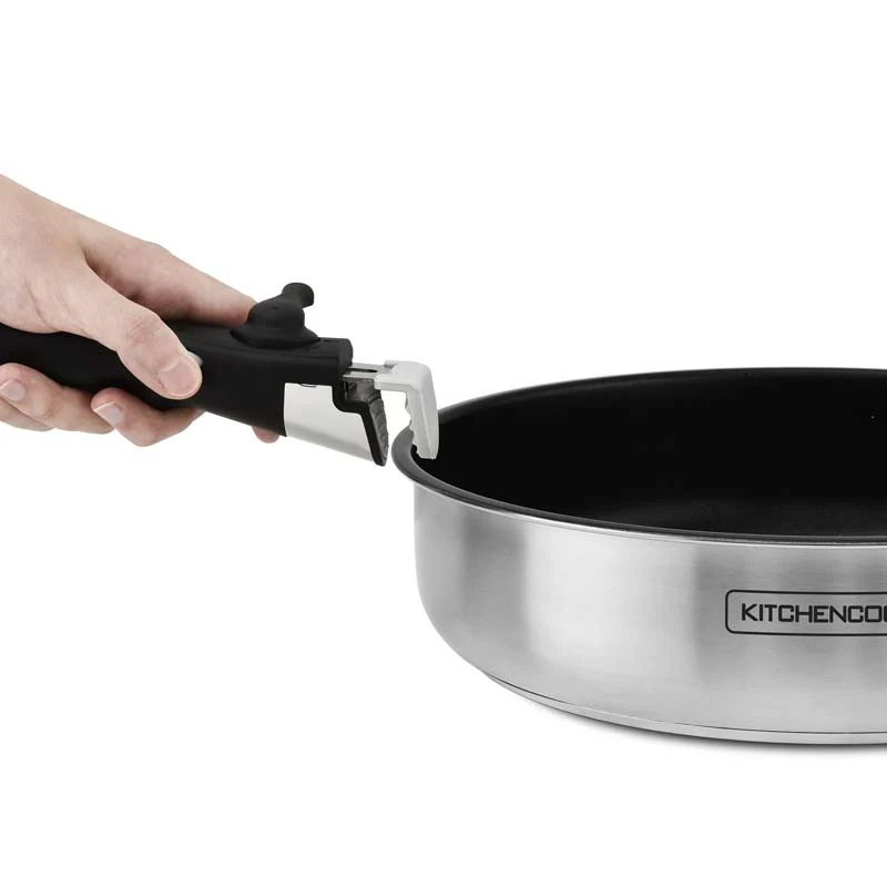 Batterie de cuisine inox anti adhésif 10 Pcs TFI FLEX10 IX Kitchencook