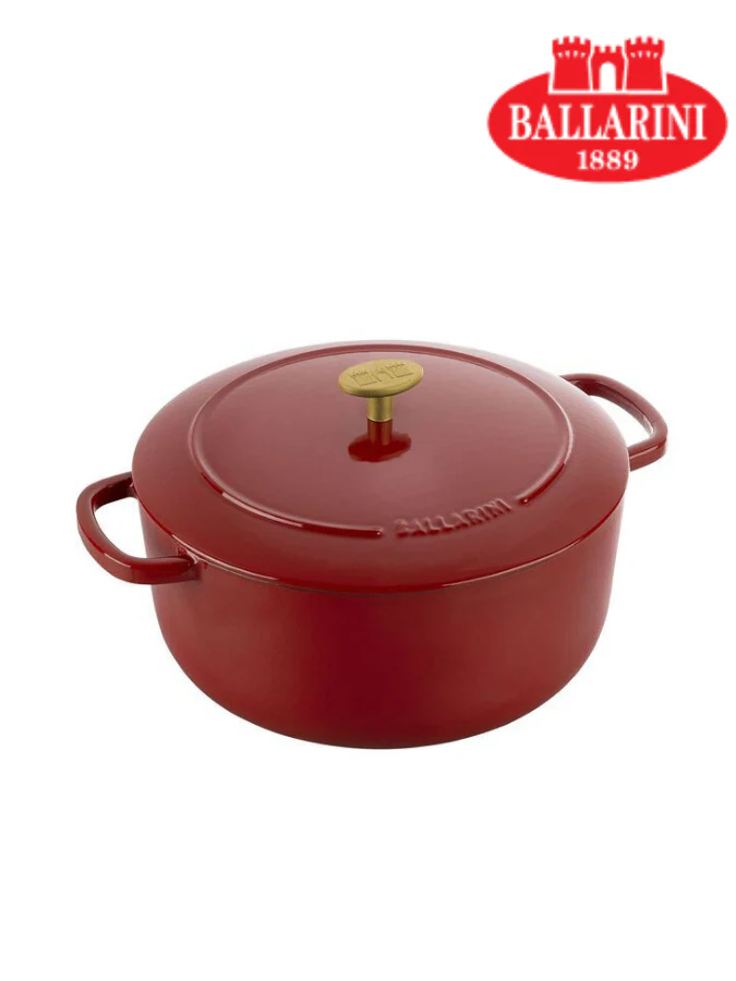 BALLARINI Bellamonte Cocotte 26 cm / 5,5 l, Rond, Rouge