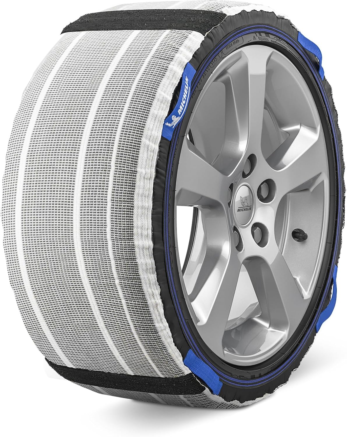 MICHELIN Chaussettes à Neige Textile EVO 6, Gris, SOS