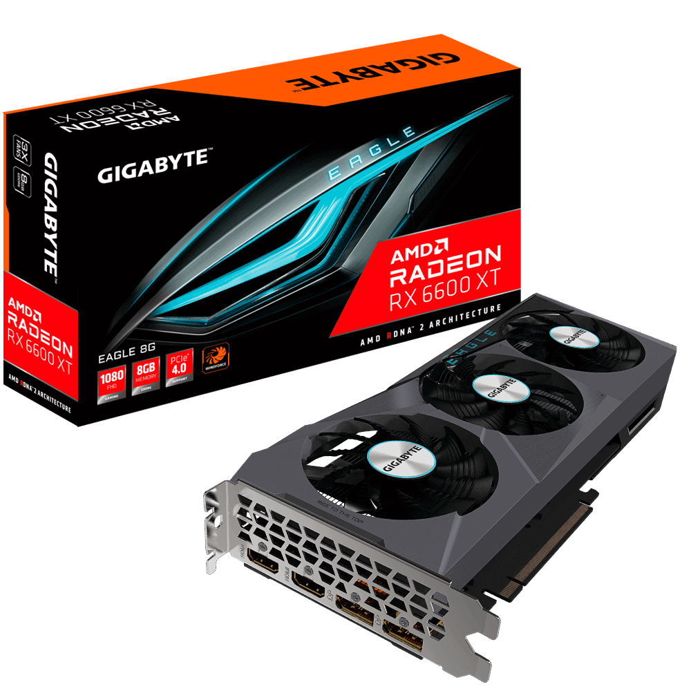 Gigabyte Radeon™ RX 6600 XT Eagle 8G