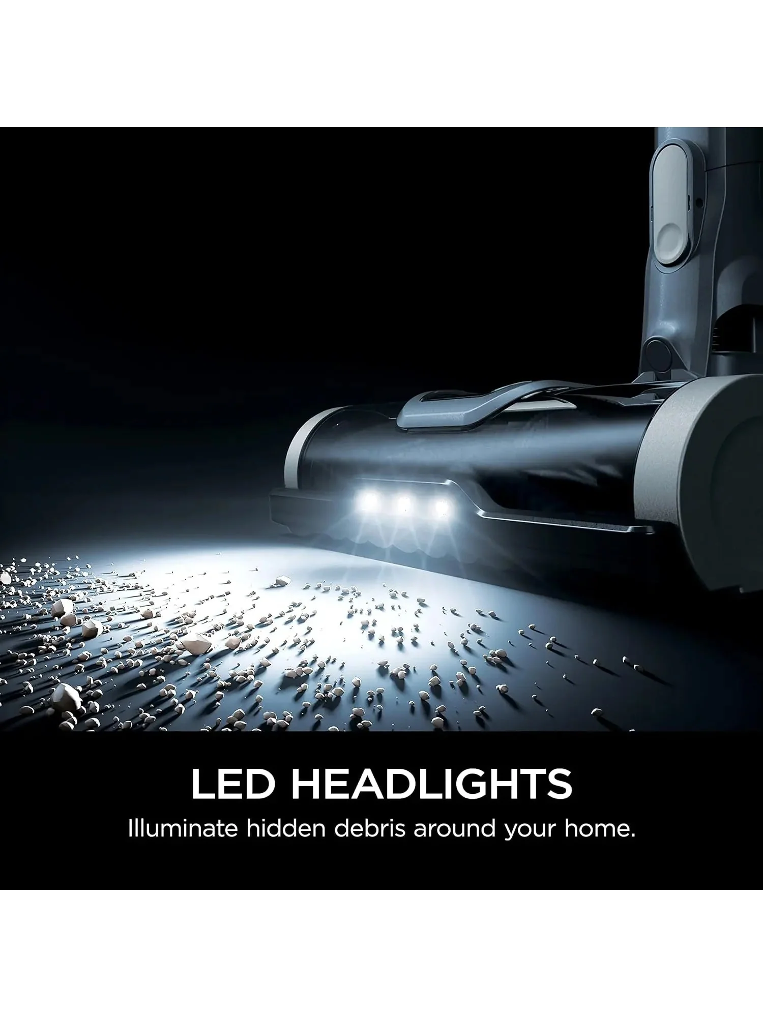 Shark IZ363HT Anti-Allergen Pet Power Cordless Stick Vacuum Self-Cleaning Brushroll, PowerFins, Removable Handheld, Crevice Tool, Dusting Brush, 50min Runtime, Blue