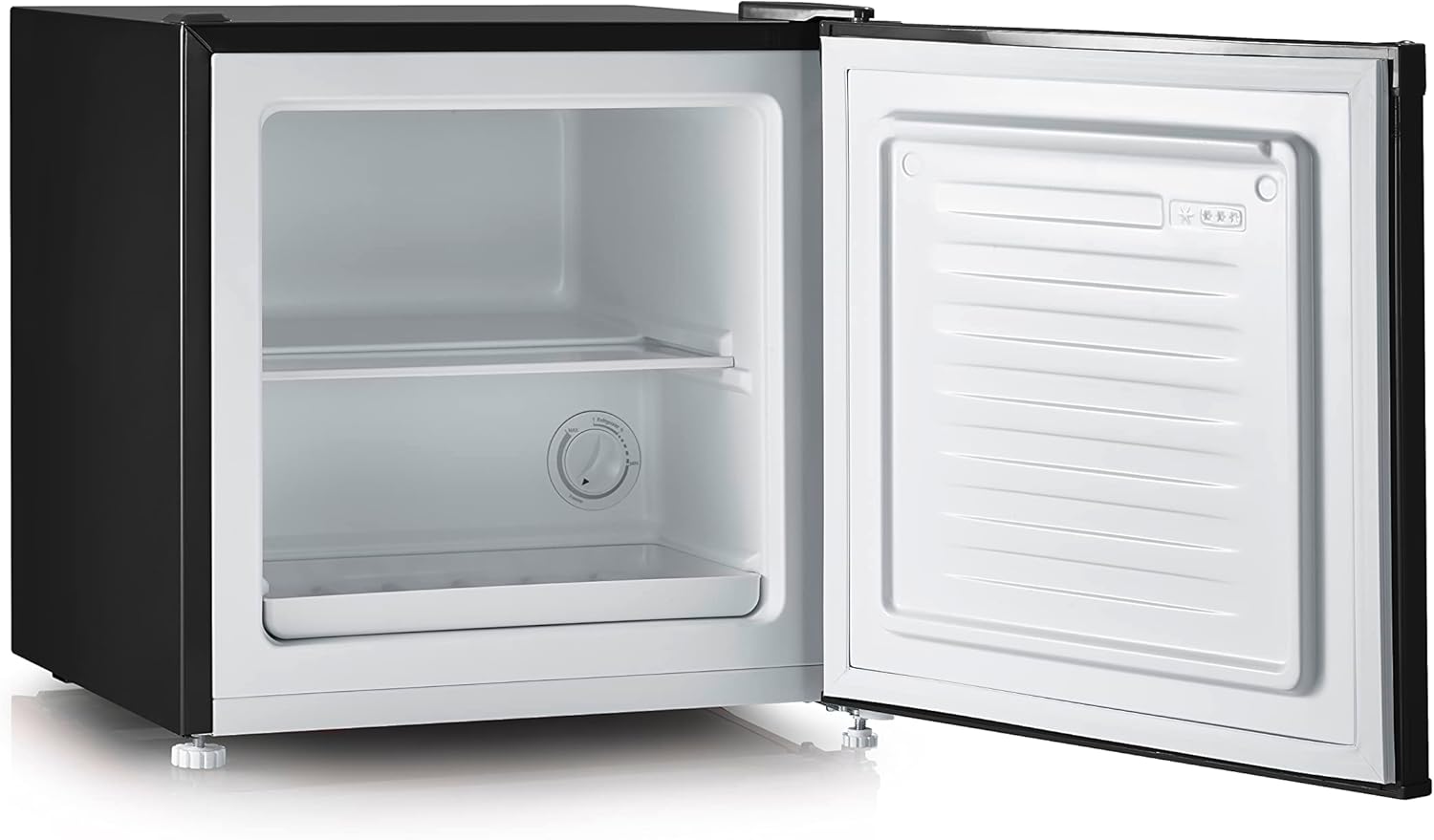 SEVERIN Combiné Table Top, Mini Bar, Mini réfrigérateur Pose libre, Réfrigérateur bar de largeur 56 cm, Volume : 120 Litres, Classe D, 110 kWh/an, 39 dB, Blanc, TKS 8846