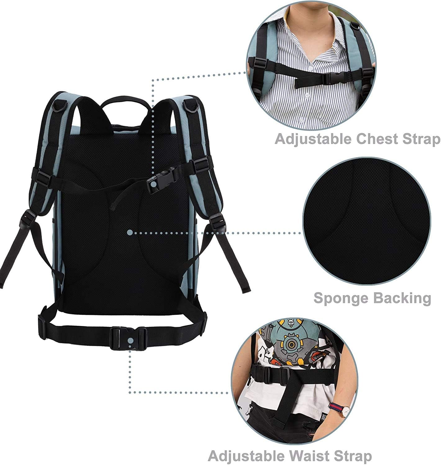 apollo walker Sac à dos pour animaux de compagnie, sac de transport pour chiens et chats de 2 à 12 kg, souple, vert armée