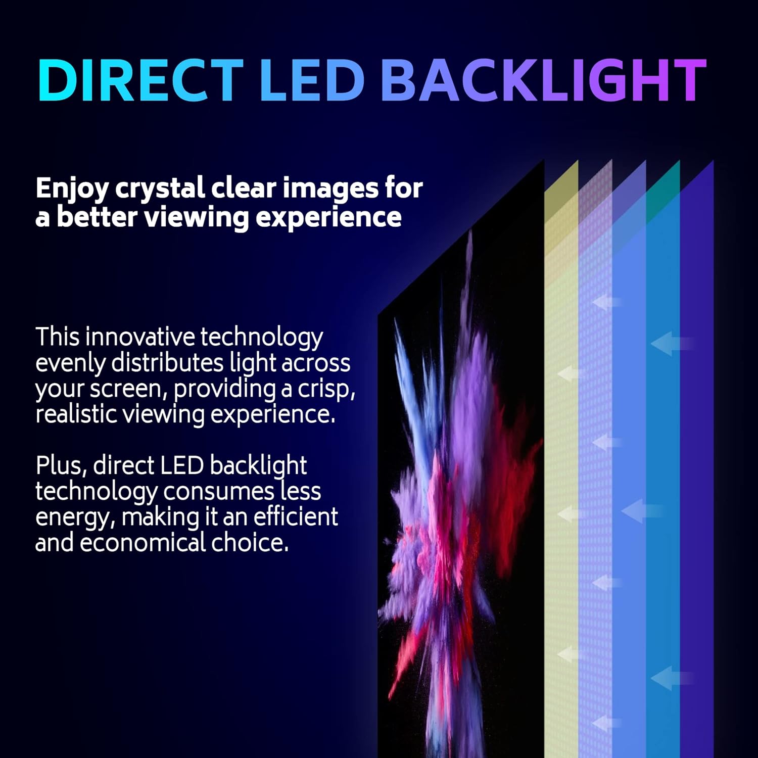 Antteq AB42D1 télévision 42 Pouces (TV 107 cm), Dolby Audio, LED, Triple Tuner DVB-C / T2 / S2, CI+, HDMI, Lecteur multimédia Via USB, Sortie Audio numérique, y Compris Mode hôtel