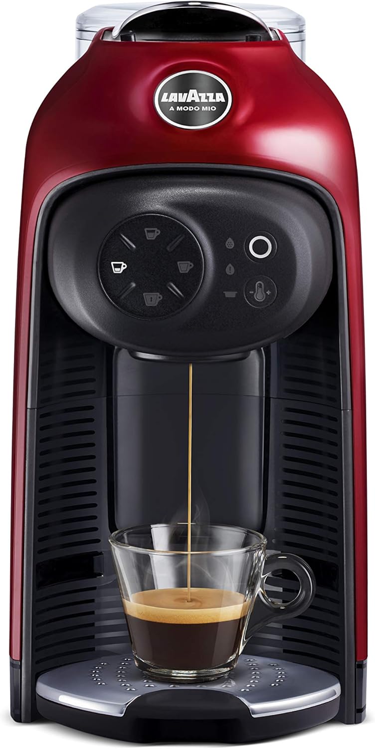 Lavazza A Modo Mio Idola Machine à café 1500W 1,1 l machine à café Red Fire
