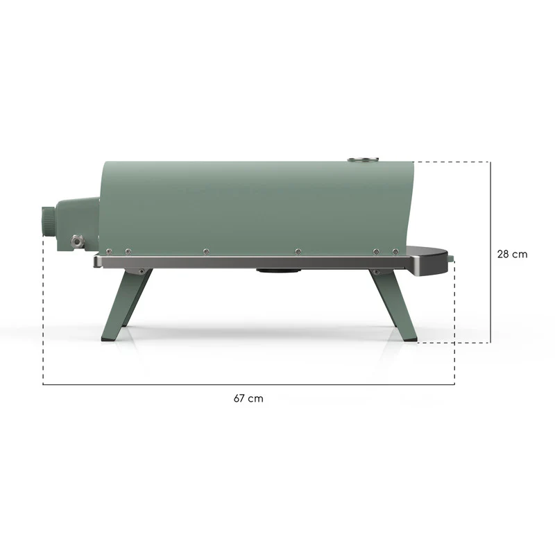 Four à Pizza PIANA à gaz Eucalyptus Ziipa