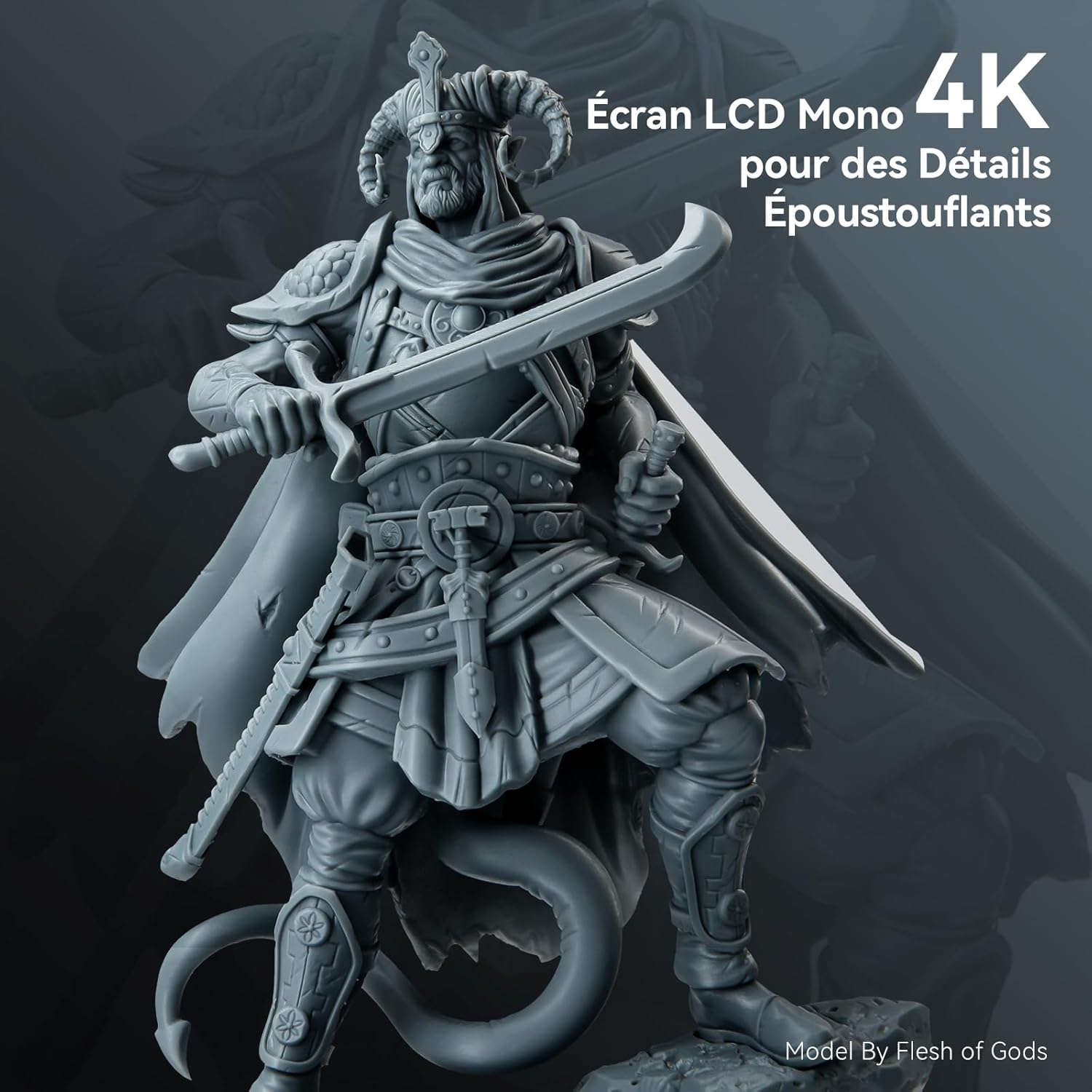 ELEGOO Mars 5 Ultra Imprimante 3D Résine 9K, Impression à Haute Vitesse 150mm/h, Nivellement Automatique, Détection Intelligente, Transfert Wi-Fi, Taille d'Impression 153.36 x 77.76 x 165 mm³