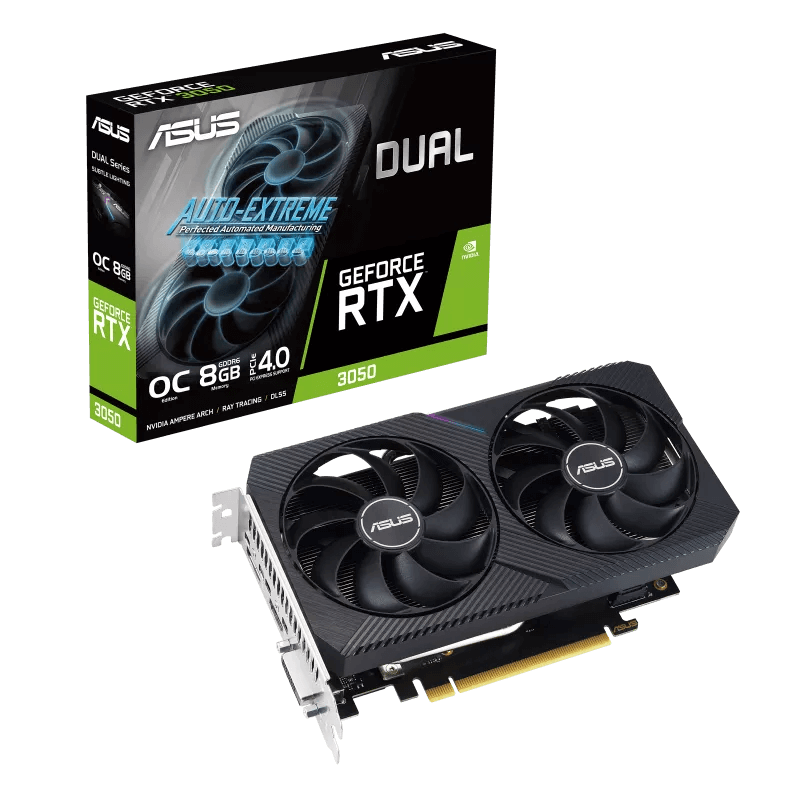 Asus Dual GeForce® RTX 3050 O8G V2