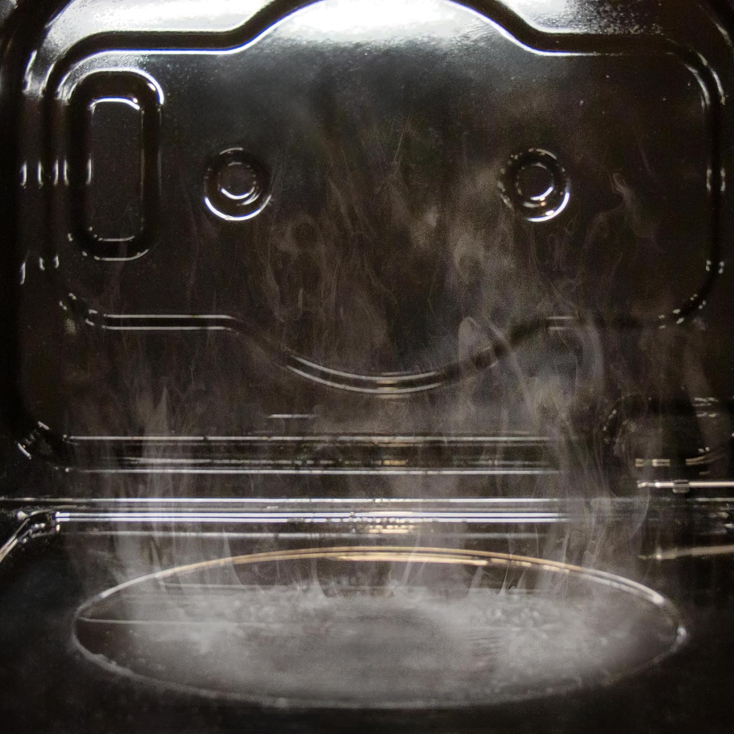 Cecotec Four encastrable Bolero Hexa C136000 Glass Black Time A 2800 W, capacité de 77 L, 4 fonctions, Minuterie, Nettoyage à la vapeur, Cuisson à la vapeur. Classe Énergétique A, Lumière intérieure