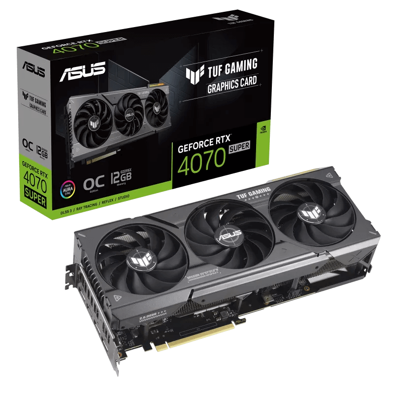 Asus TUF Gaming GeForce® RTX 4070 Super O12G GDDR6X