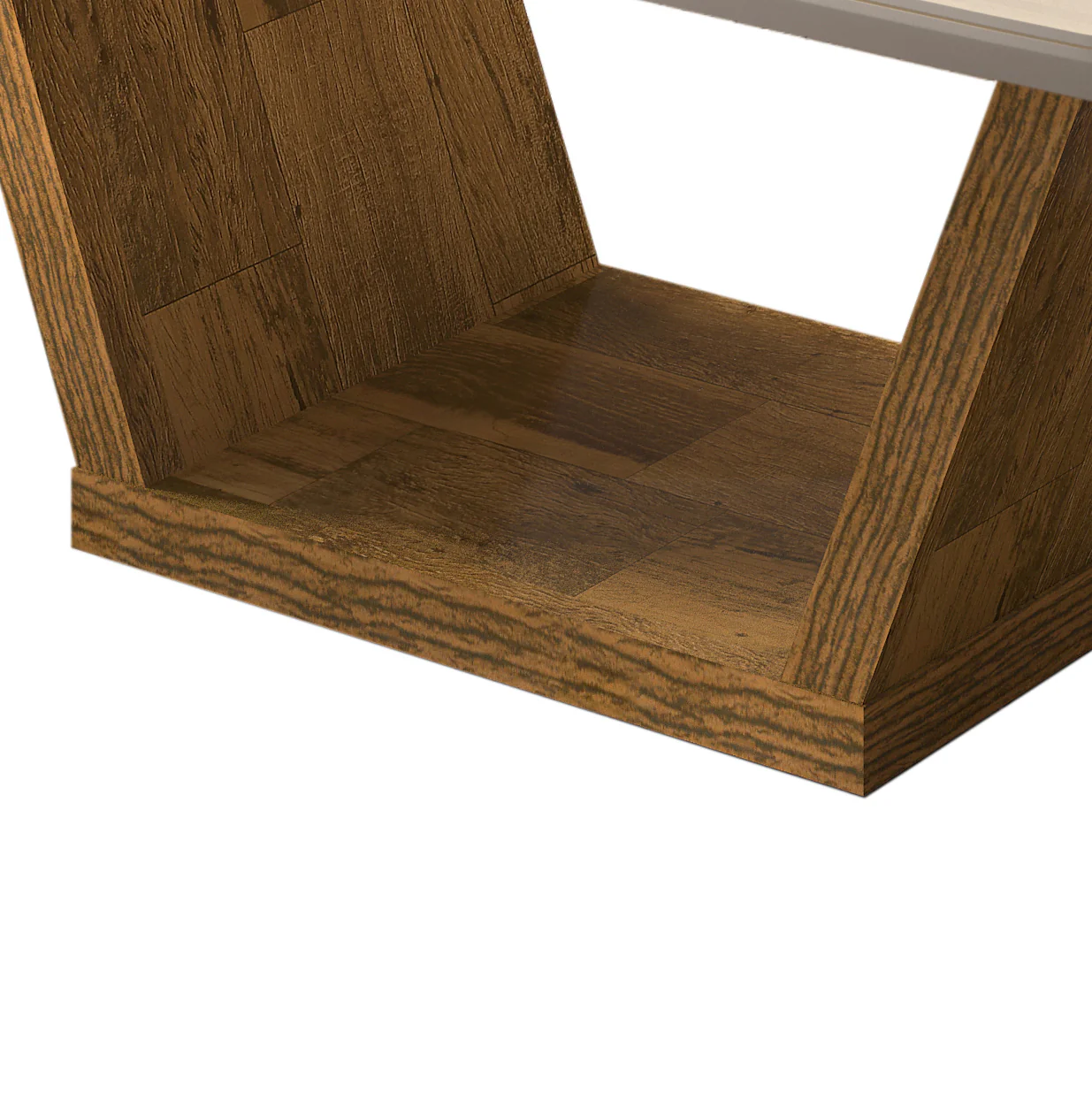 TABLE CENTRALE DJ FRATELLO RUSTICO MALBEC/OFF WHITE * 19 825.146