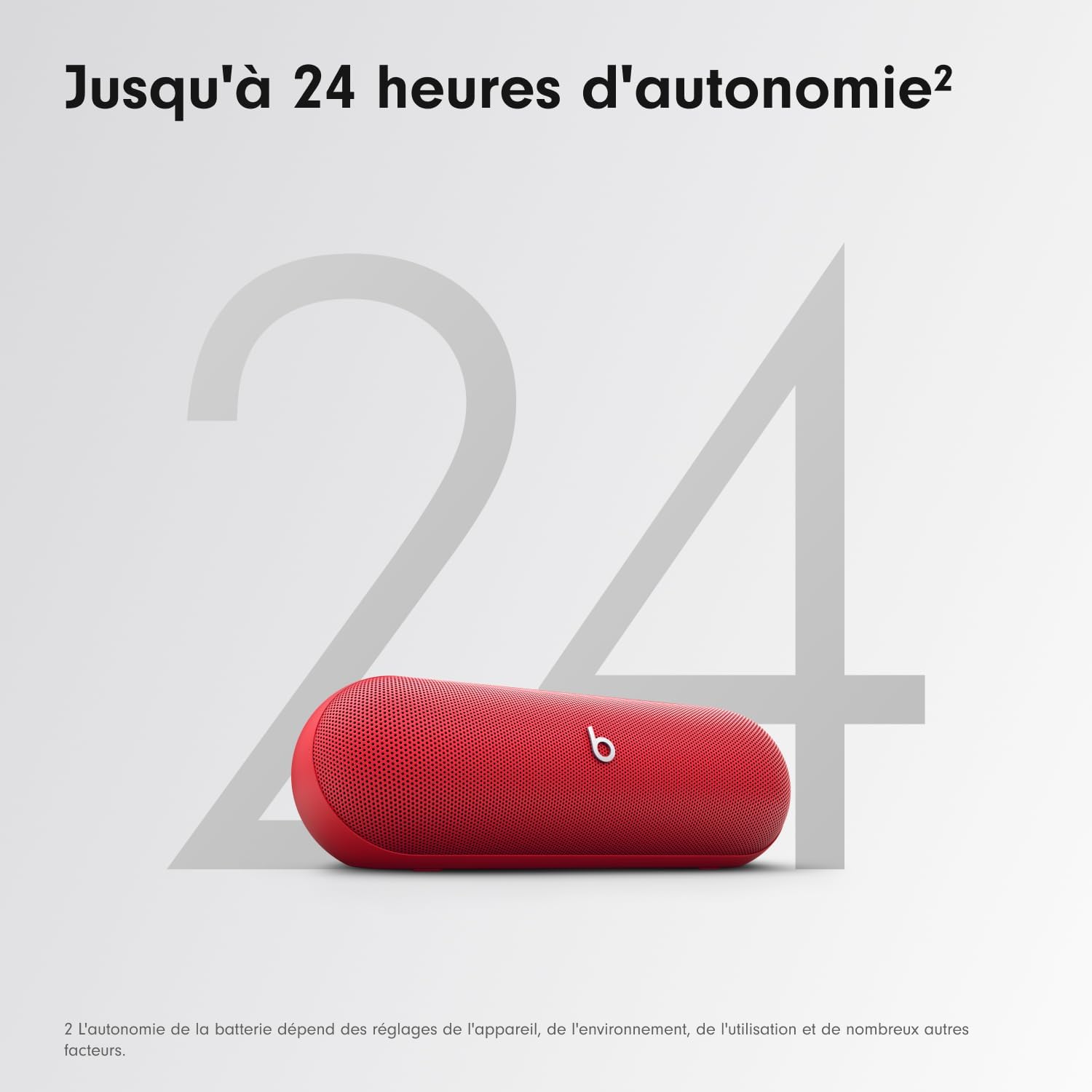 Beats Pill – Enceinte sans Fil Bluetooth et Recharge Mobile Via USB-C – Jusqu'à 24 Heures d'autonomie, résistance à l'eau (IP67), compatibilité Apple et Android, Microphone intégré – Champagne