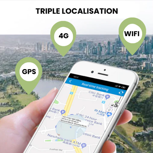 PawFinder - Collier GPS pour Chiens.