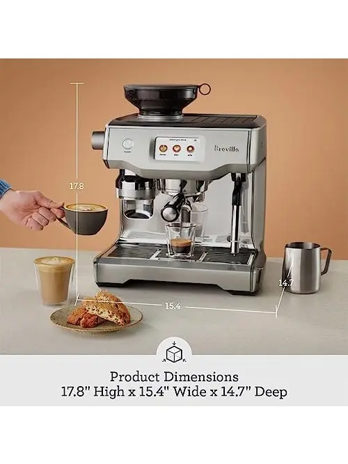 Breville Oracle Touch Espresso Machine BES990BSS, Brushed Stainless Steel