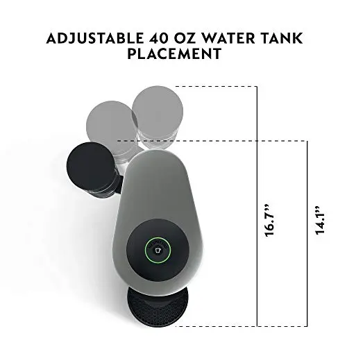 Nespresso Vertuo Plus Deluxe Coffee and Espresso Maker by De'Longhi, Matte Black