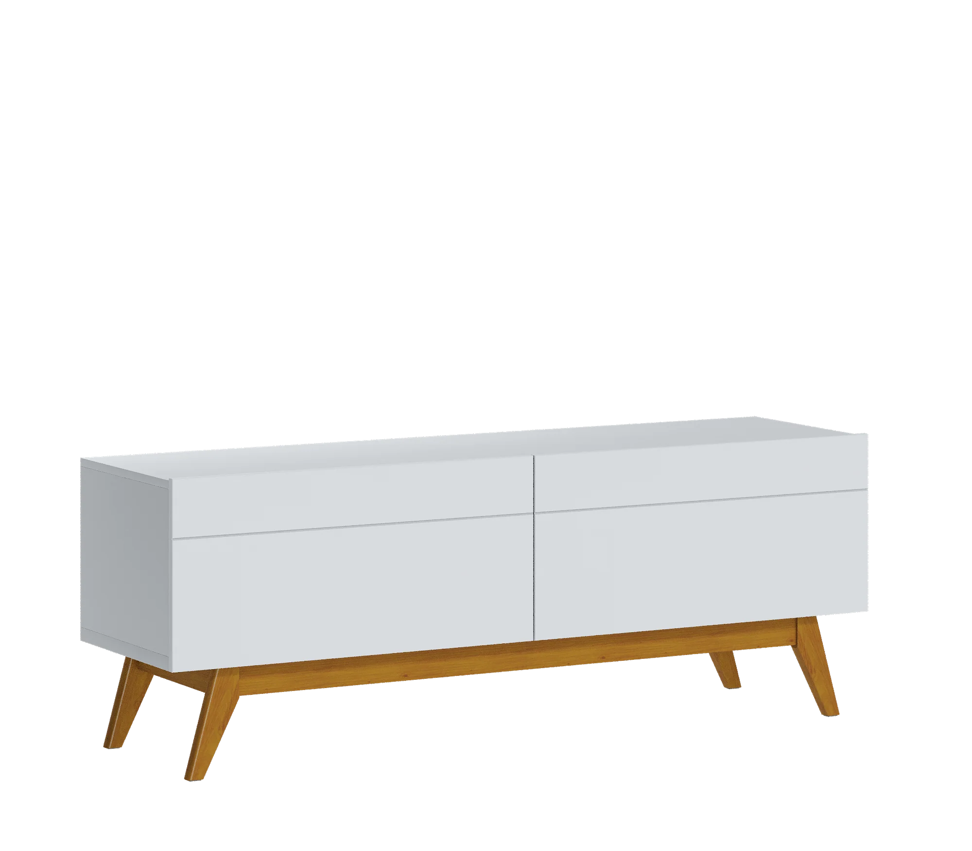 MEUBLE TV  CLASSIC 2G 1.4 BRANCO ACETINADO  1229