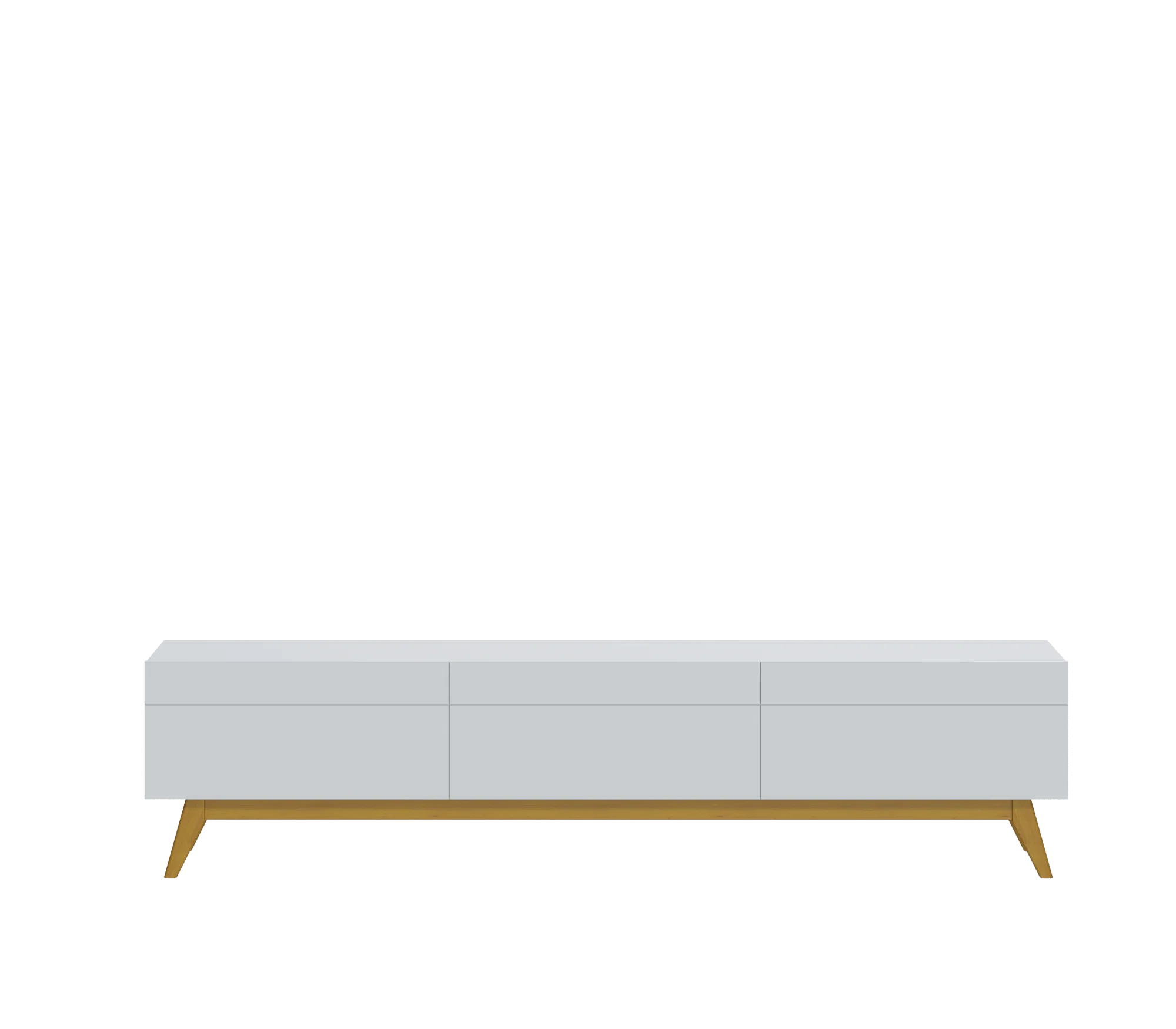 MEUBLE TV CLASSIC 3G 2.2 BRANCO ACETINADO 1069