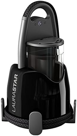 Laurastar Lift Plus Ultimate Black, Centrale Vapeur Nomade 3en1, Repasse, Défroisse et Purifie Vos Textiles, Vapeur Hygiénique, Design, Réservoir Amovible, Repassage Vertical, Enrouleur Automatique,