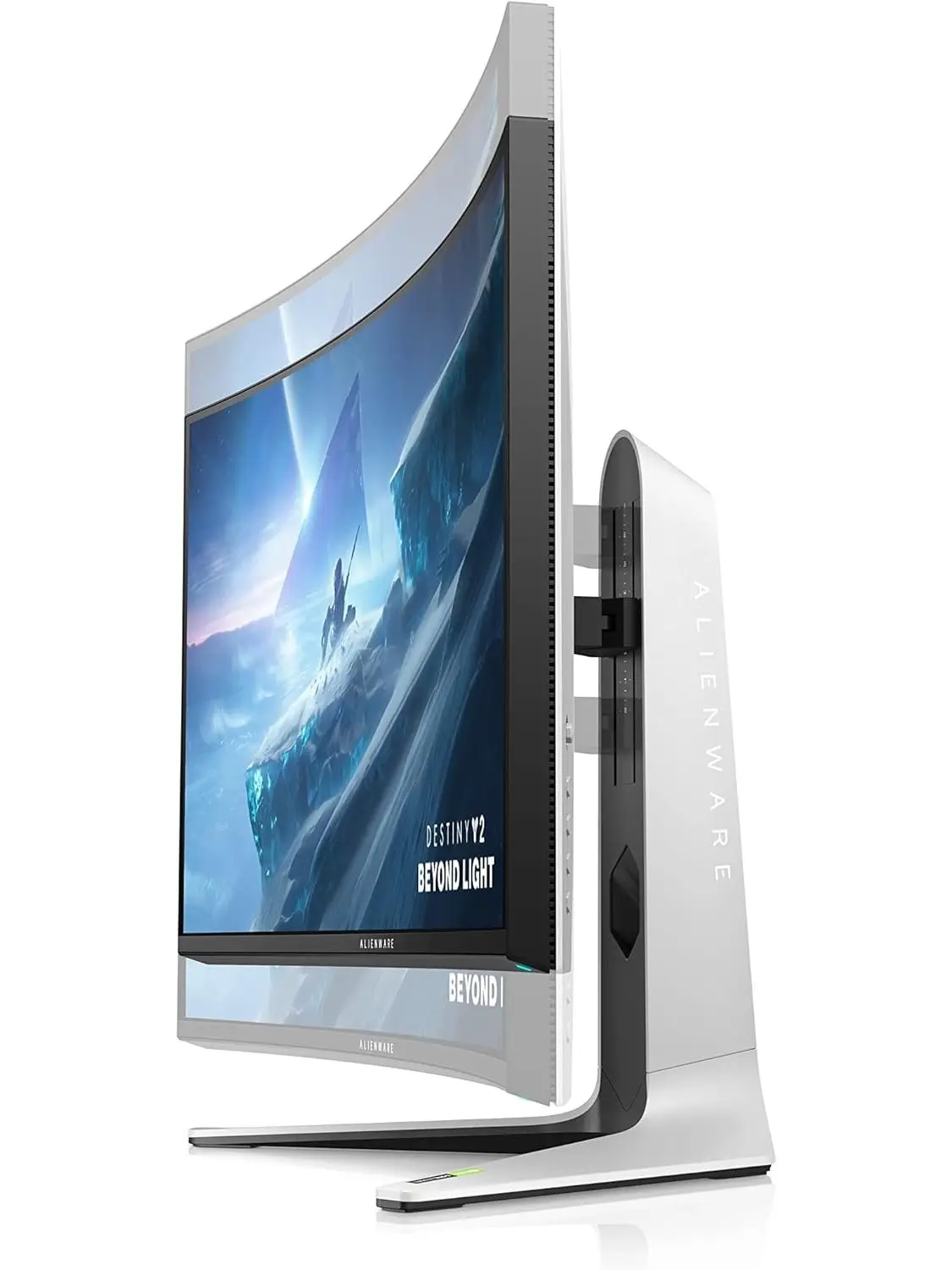 Alienware Ultrawide Curved Gaming Monitor 38 Inch, 144Hz Refresh Rate, 3840 x 1600 WQHD , IPS, NVIDIA G-SYNC Ultimate, 1ms Response Time, 2300R Curvature, VESA Display HDR 600, AW3821DW - White