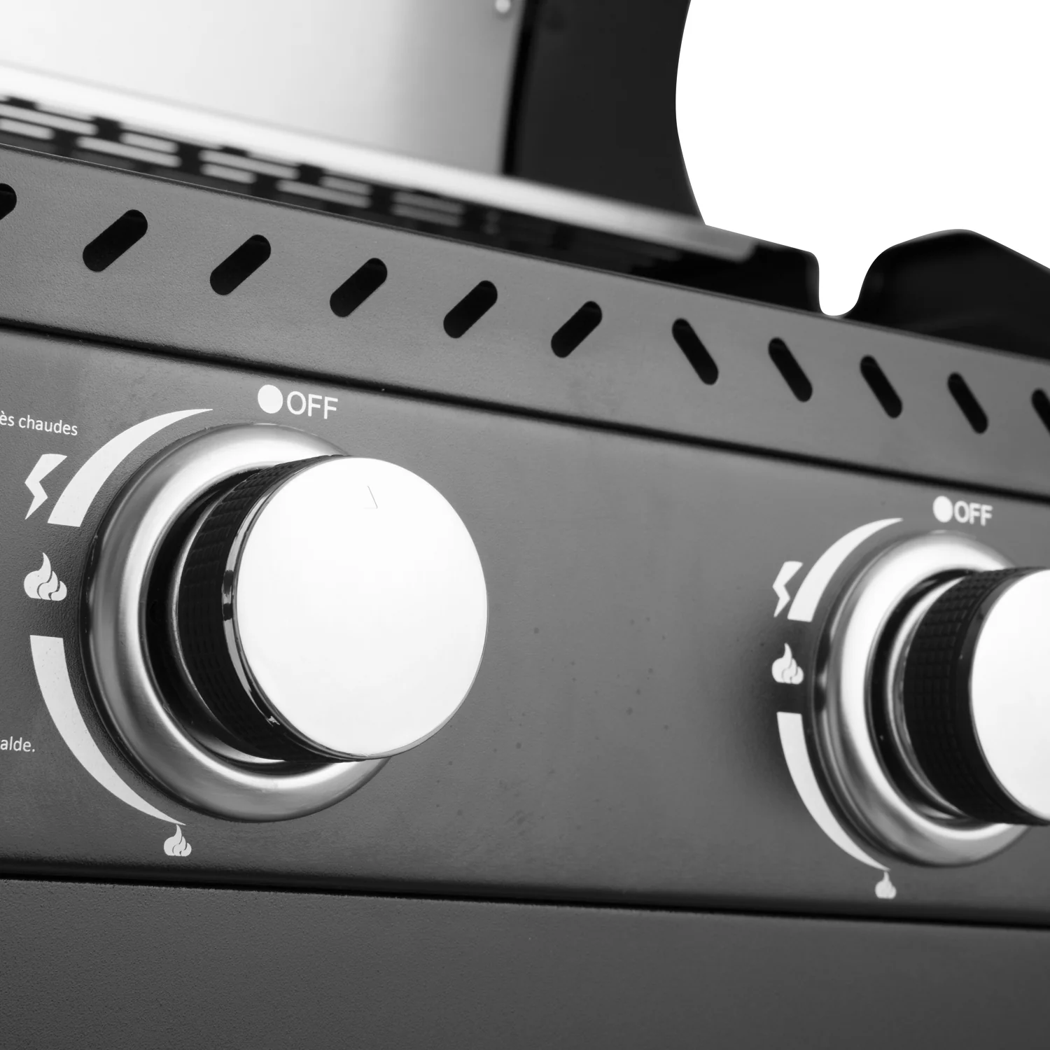 Barbecue au gaz FYRA avec thermomètre - 4 brûleurs Cook'in Garden