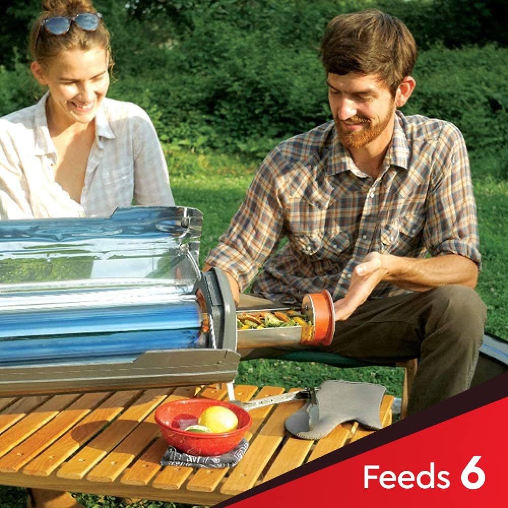 GOSUN Fusion Four solaire – Gril électrique hybride | Four portable et cuisinière solaire haute capacité | Four intérieur ou extérieur