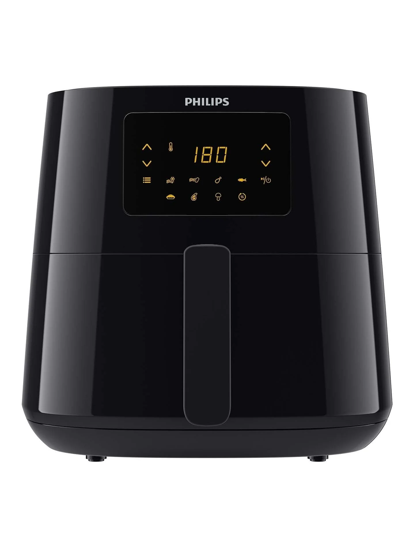 Philips Essential Airfryer XL 2.65lb/6.2L Capacity Digital Airfryer with Rapid Air Technology, Starfish Design, Easy Clean Basket, Black, (HD9270/91)