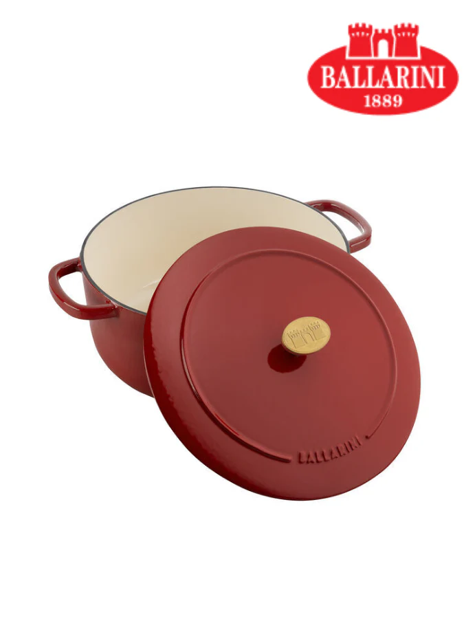 BALLARINI Bellamonte Cocotte 26 cm / 5,5 l, Rond, Rouge