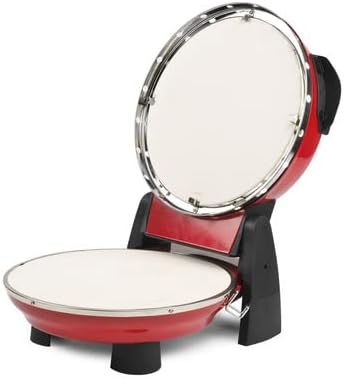 G3 Ferrari G10006 Pizza Exprimer Plaisir, Four Pizza, 1200 W, 400°C, Pierre Réfractaire (diamètre 31 cm), Minuteur 5', Livre de Recettes inclus, Noir