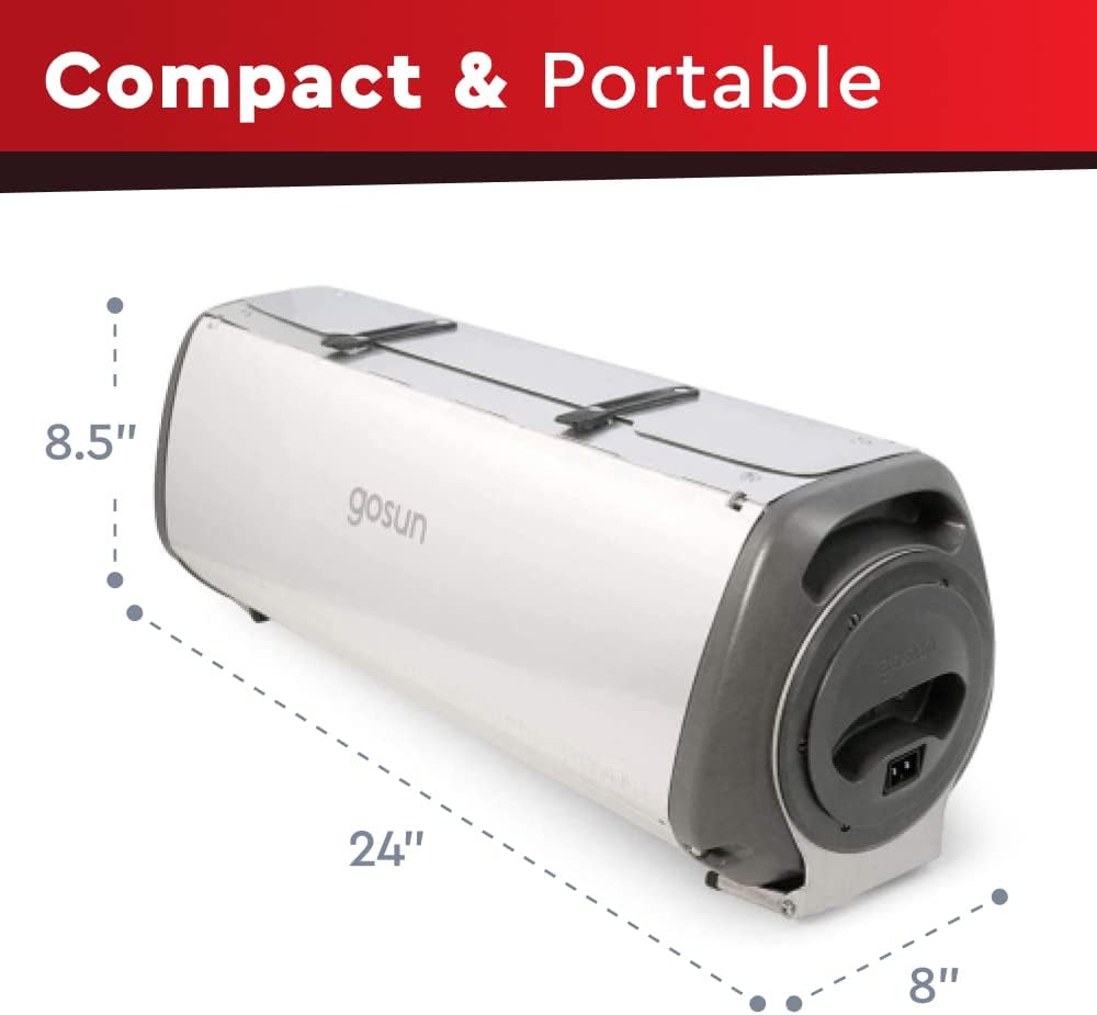 GOSUN Fusion Four solaire – Gril électrique hybride | Four portable et cuisinière solaire haute capacité | Four intérieur ou extérieur