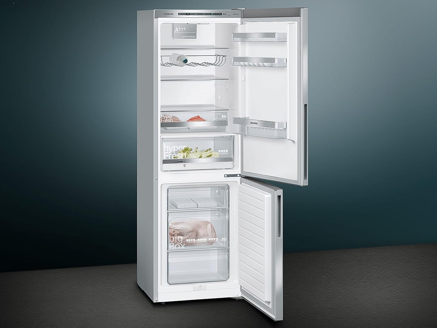 SIEMENS Réfrigérateur congélateur bas KG 39 EAI CA