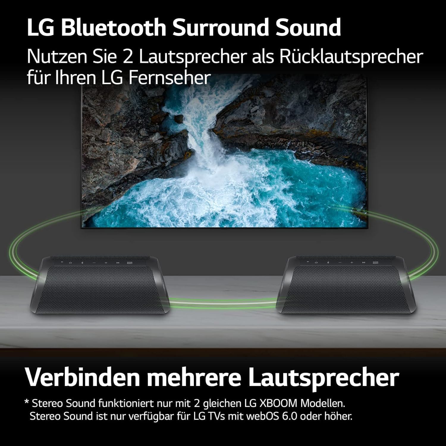 LG, Enceinte Bluetooth puissante, Portable, Enceinte Bluetooth Lumineuse, XBOOM 360°, Éclairage Personnalisable, Jusqu'à 24h d'autonomie, Enceinte Bluetooth Design, DXO2T