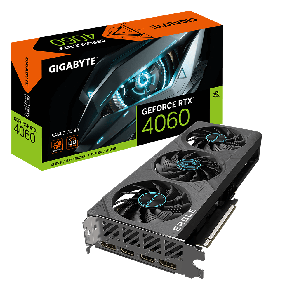 Gigabyte GeForce® RTX 4060 Eagle OC 8G