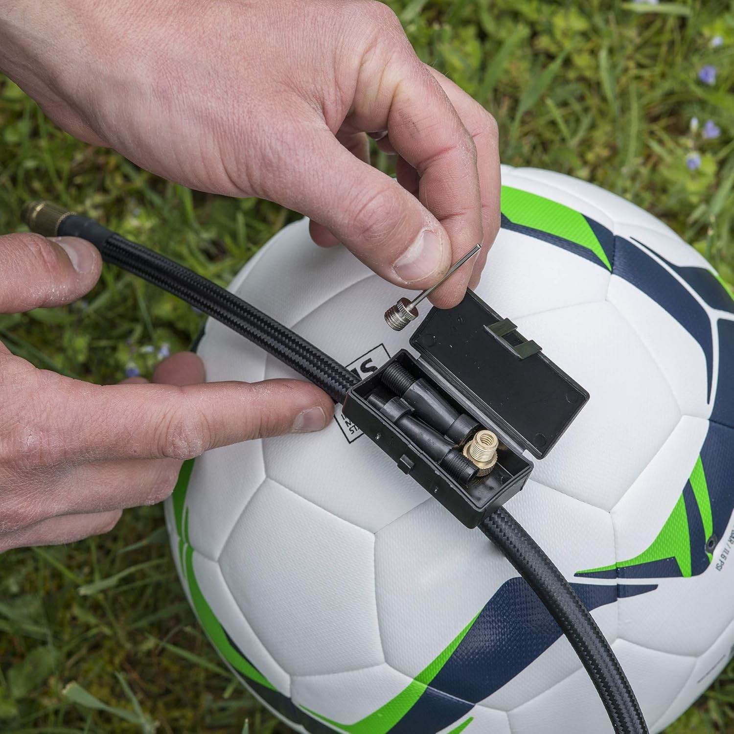 MICHELIN Pompe à Pied à Manomètre Homologué - 009500 Noir