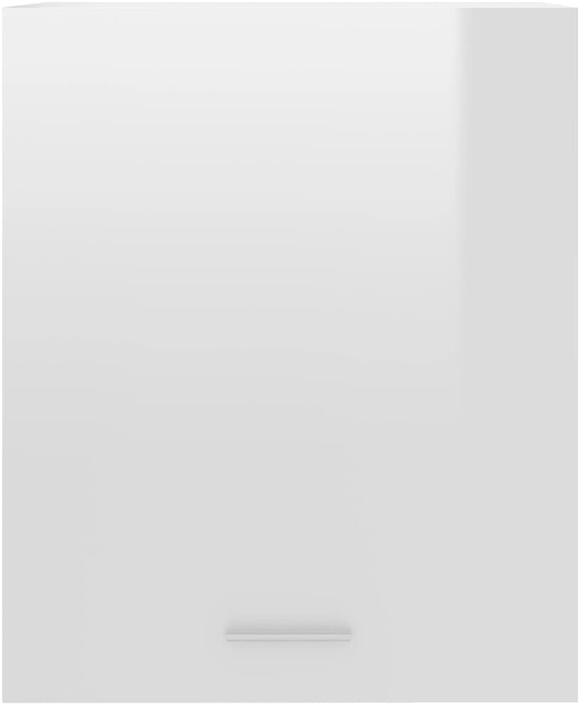 vidaXL Armoire à Micro-Ondes Placard Armoire de Rangement Meubles de Cuisine avec 4 Etagères Intérieur Maison Gris Béton 60x57x207 cm Aggloméré