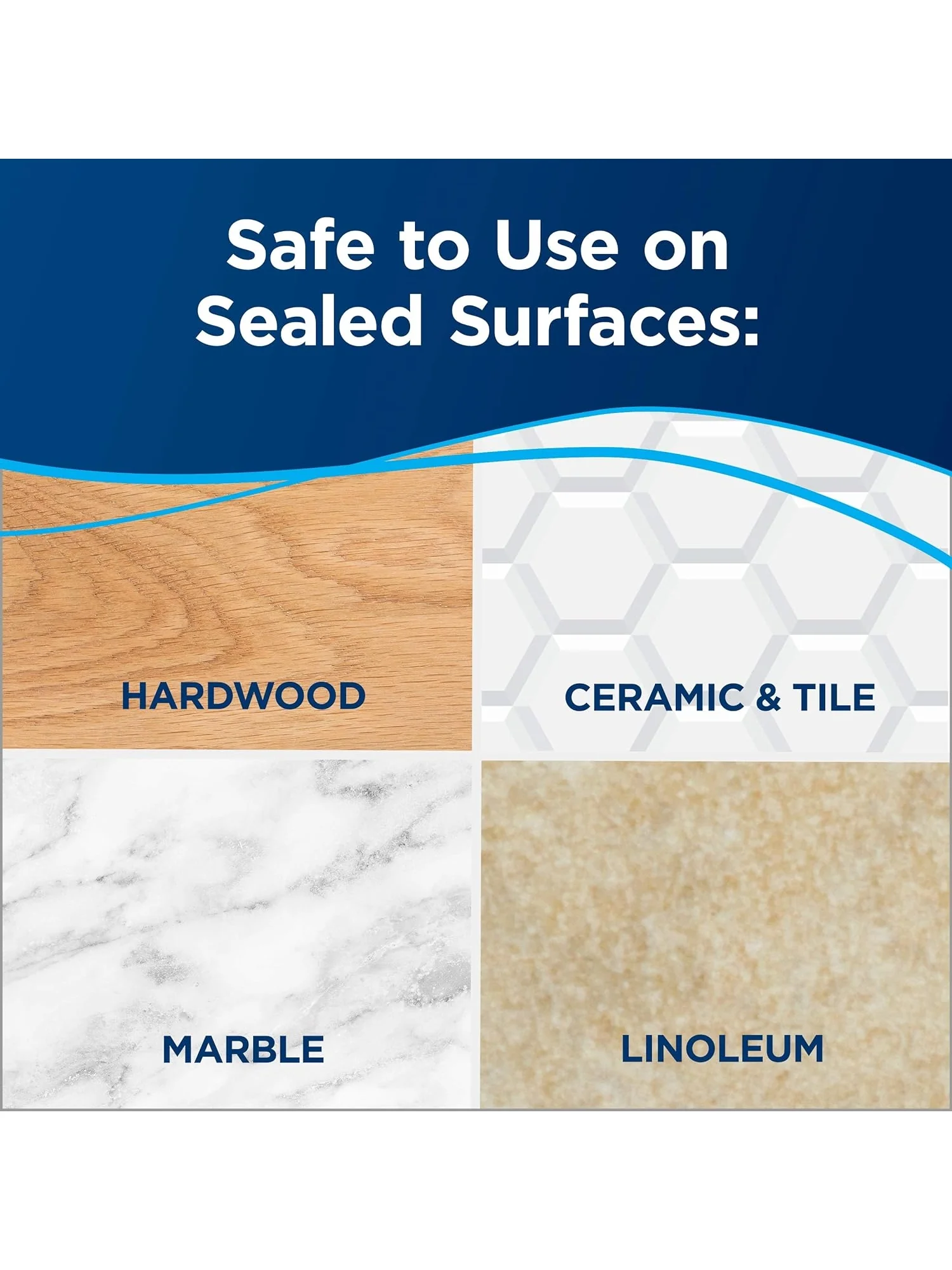 Bissell Steam Mop, Steamer, Tile, Hard Wood Floor Cleaner, 1806, Sapphire Powerfresh Deluxe