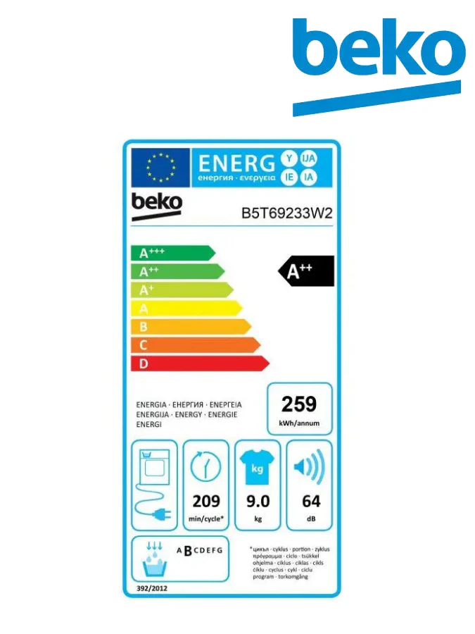 Beko B5T69233W2