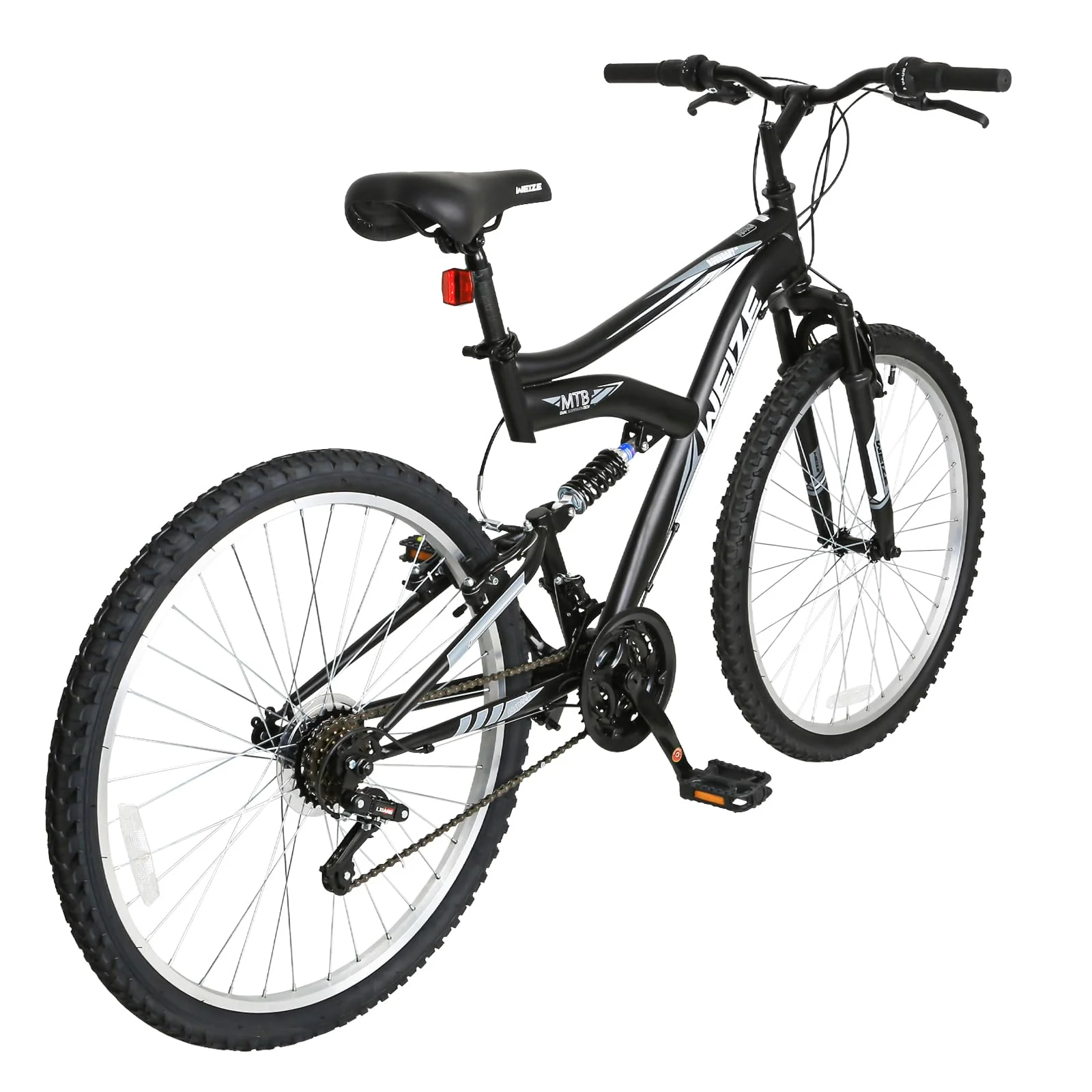 WEIZE Mountain Outdoor Cycling Bike with Suspension Fork