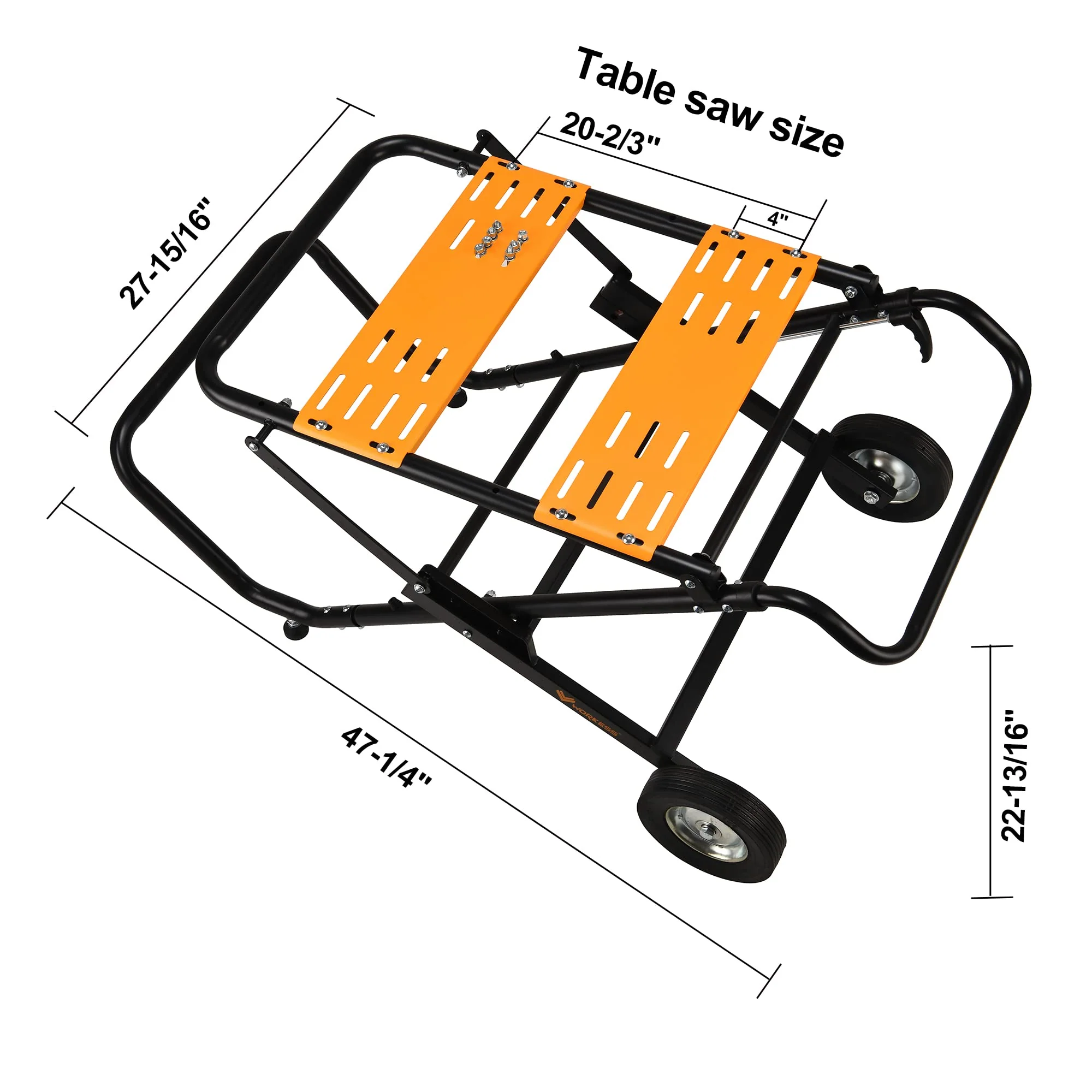 WORKESS Portable Table Saw Stand, 330 Lbs Load Capacity