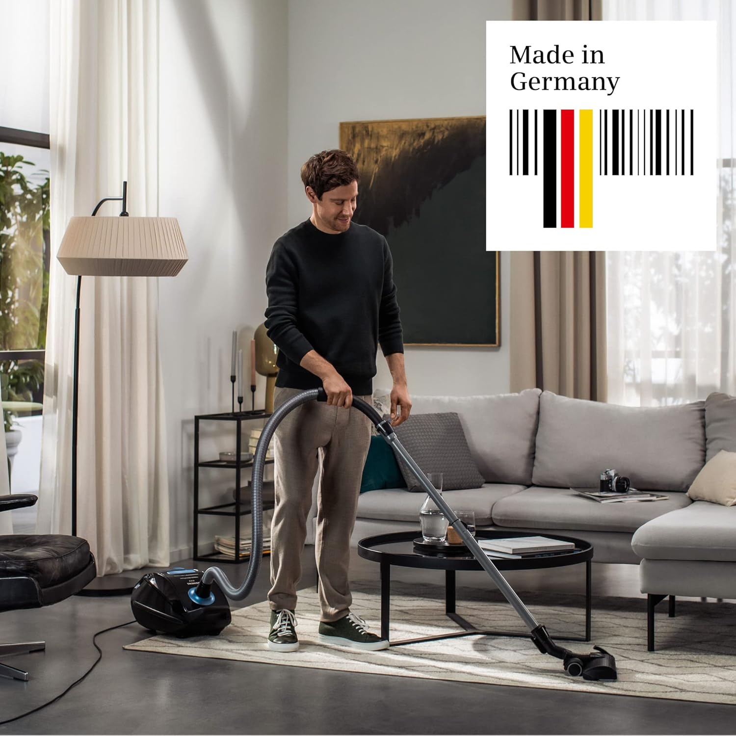 Siemens VSQ5X1230 Aspirateur 4,5 L Aspirateur réservoir cylindrique Sec 850 W Sac à poussière