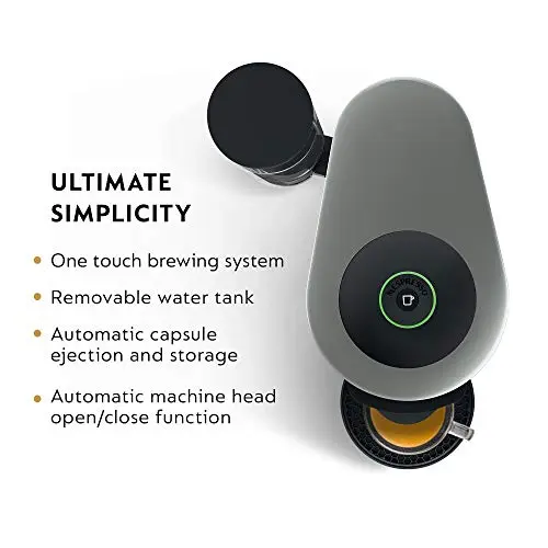Nespresso Vertuo Plus Deluxe Coffee and Espresso Maker by De'Longhi, Matte Black