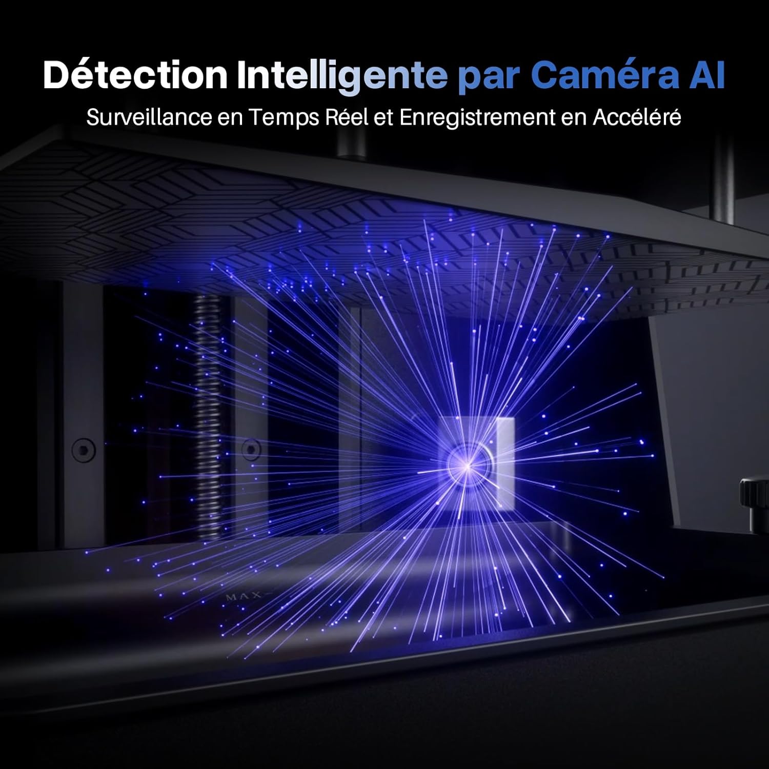 ELEGOO Saturn 4 Ultra Imprimante 3D Résine, LCD Mono 12K de 10 Pouces, Haute Vitesse de 150 mm/h, Nivellement Automatique et Intelligente, Transfert WiFi, Taille d'impression 218,88x122,88x220 mm³