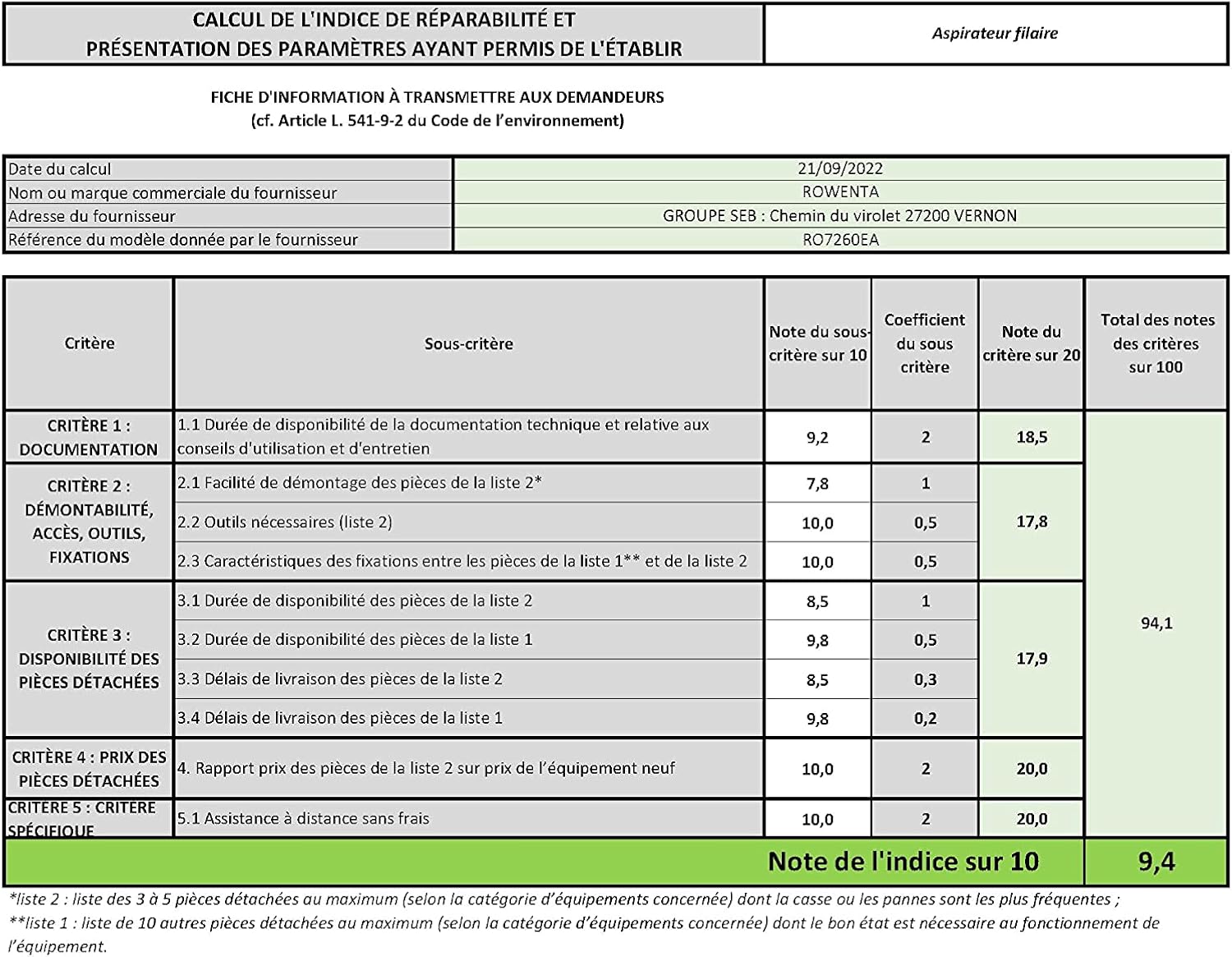Rowenta Silence Force Cyclonic Aspirateur sans sac, Aspirateur traineau, Performant, Silencieux, Elégant, Capacité 2,5 L, Accessoires poils d'animaux, Fabriqué en France RO7260EA