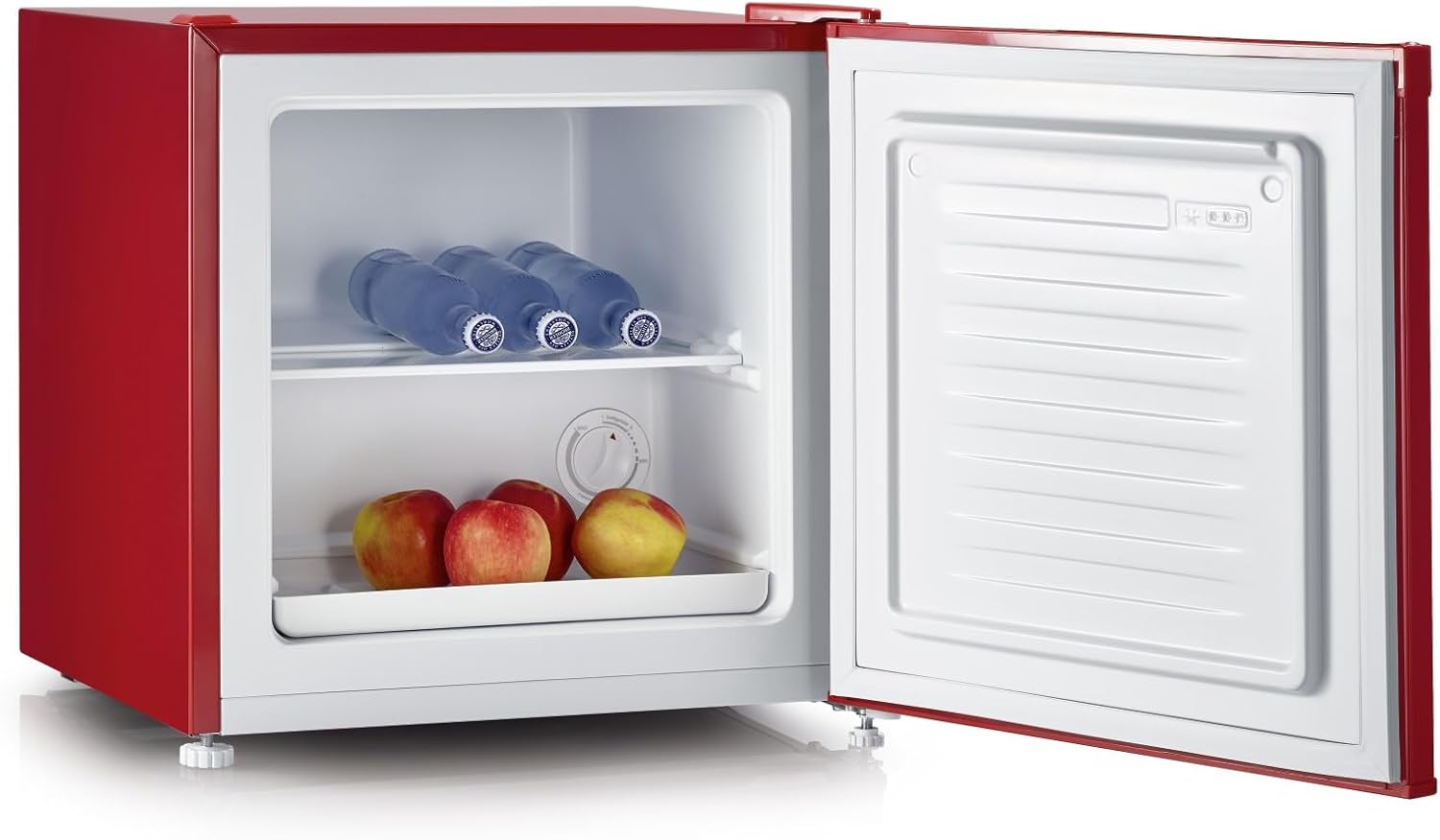 SEVERIN Combiné Table Top, Mini Bar, Mini réfrigérateur Pose libre, Réfrigérateur bar de largeur 56 cm, Volume : 120 Litres, Classe D, 110 kWh/an, 39 dB, Blanc, TKS 8846