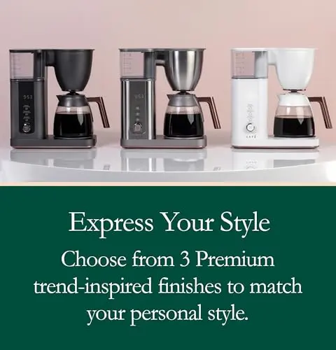 Café Specialty Drip Coffee Maker | 10-Cup Insulated Thermal Carafe | WiFi Enabled Voice-to-Brew Technology | Smart Home Kitchen Essentials | SCA Certified, Barista-Quality Brew | Matte Black